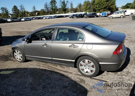 2006 Honda Civic Lx из США, поврежденный, VIN 1HGFA16596L023785